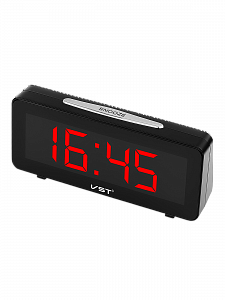 VST 763-1 Красные часы настольные (без блока)